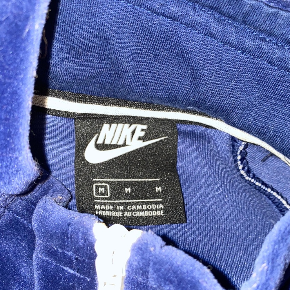 Nike velvet dark navy sweatsuit - Picture 5 of 5